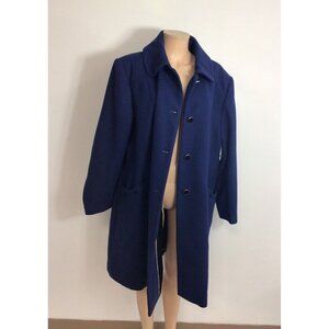 Jessica Blue Coat Jacket Womens 20 New